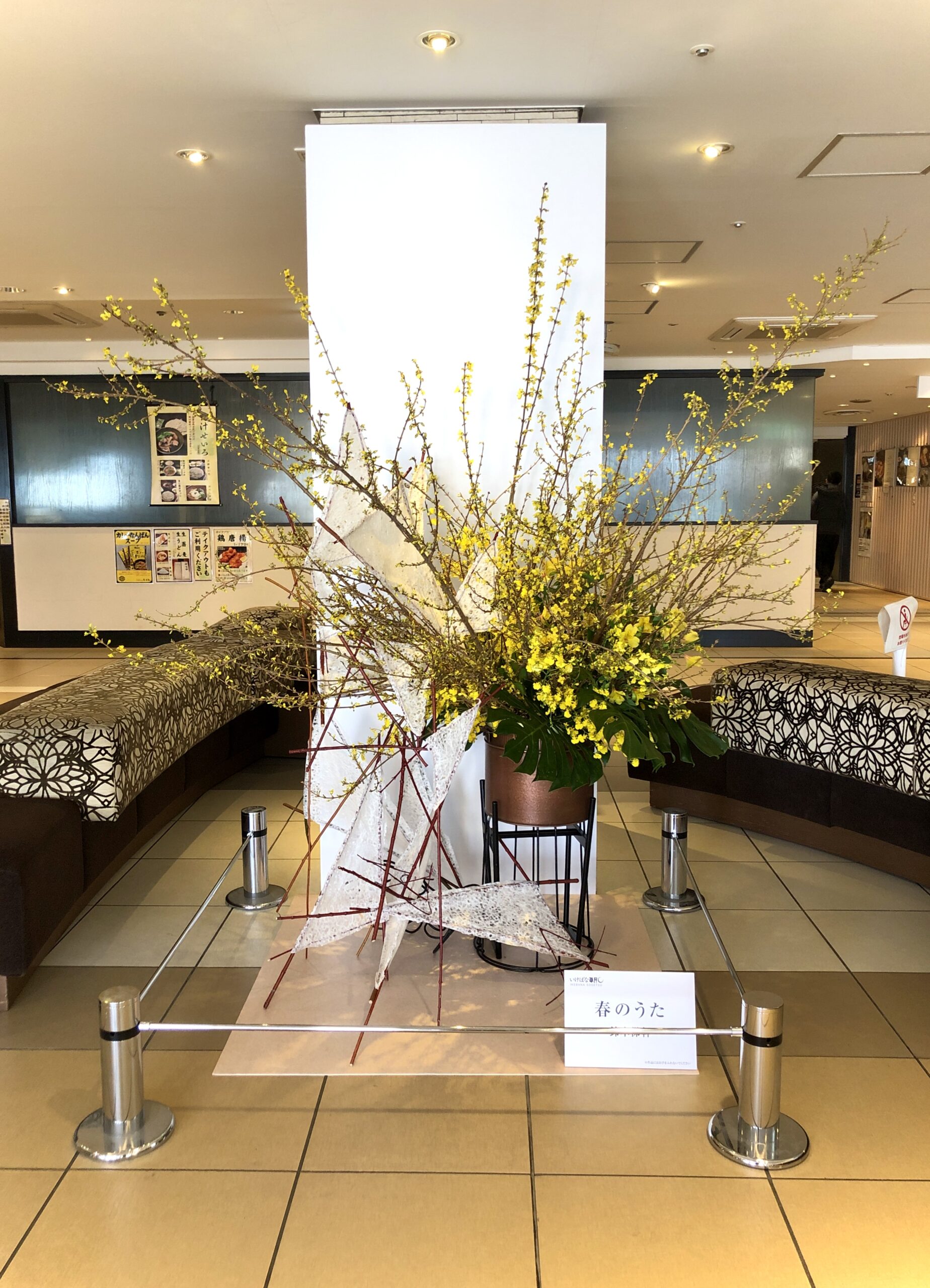 柏高島屋ステーションモール『草月の春 2023』