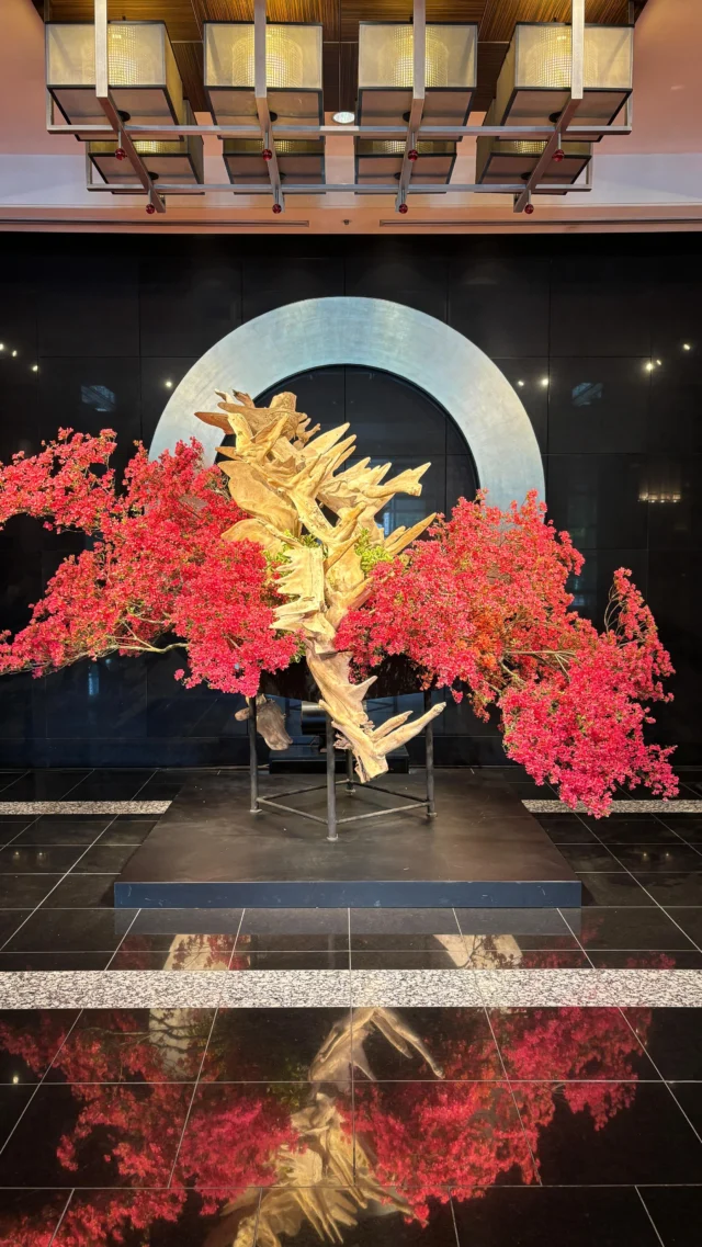 ホテルニューオータニ東京のロビィが
艶やかなつつじ色に染まっております🌺
今回使用しているつつじはベニキリツツジ、田無ツツジの2種。
お近くにお越しの際には、どうぞお立ち寄りくださいませ☺️

●作家/五十野雅峰
●花材/つつじ・まさき・落羽松

#sogetsu #ikebana #草月流 #芸術 #いけばな

—————————————————————
花プロジェクトHPでは、最新情報から、過去作例等をご紹介しております！　プロフィール欄のリンクから是非ご覧ください🖥装花ディスプレイなら「草月花プロジェクト」までお気軽にお問い合わせください。
@hana_project
——————————————————————