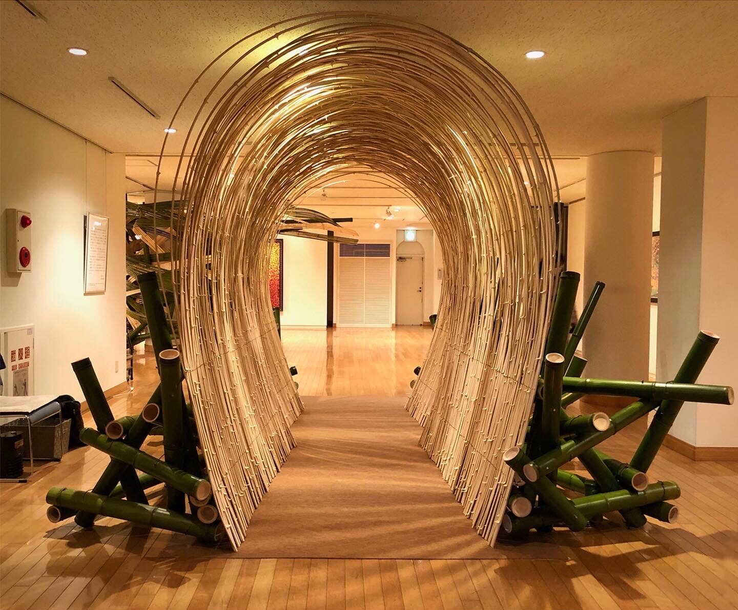 [2022年] 湯河原美術館 「草月×平松礼二 竹と華の饗宴」